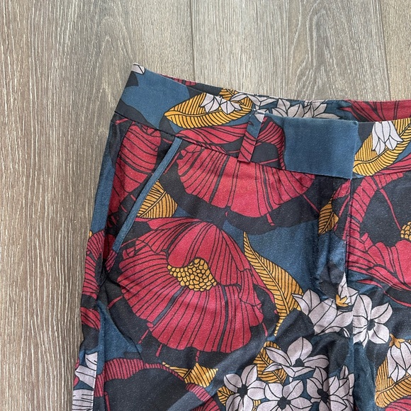 ANN TAYLOR LOFT floral dress pants - Picture 3 of 5